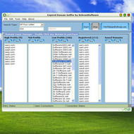 Expired Domain Sniffer screenshot